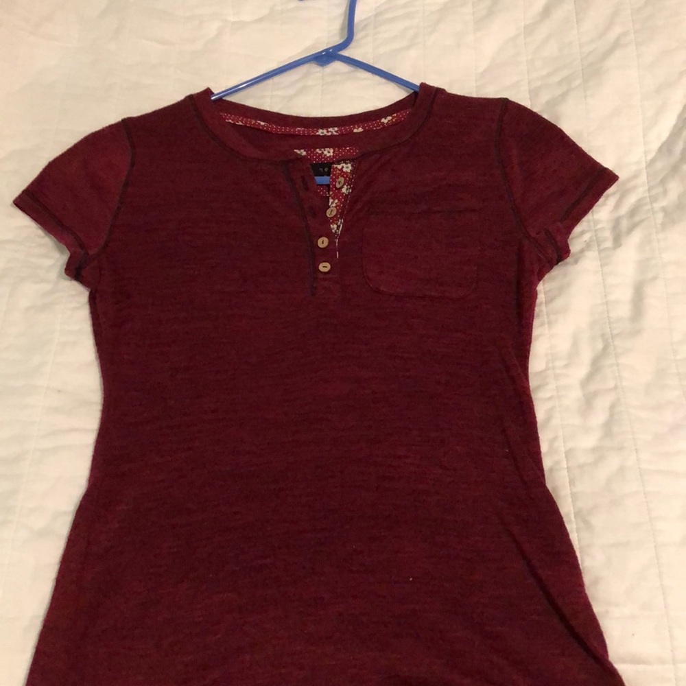 Mine Burgundy Shirt